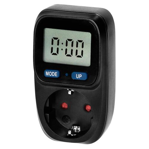 Energiekosten-Messgerät mit LCD-Display, max. 3.680W, schwarz