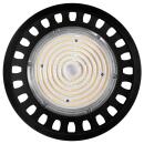 LED-UFO-Hallenstrahler PLATEO 3 DALI, 100W, 18000lm, 4000K, 230V, schwarz