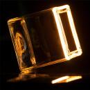 Segula LED Leuchtmittel Floating Cube 80 klar eckig E27 4,5W 300 Lumen 2200K warmweiß