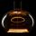 Segula LED Floating Oval 200 smokey E27 5W 210 Lm 1900K extra warmweiß