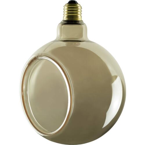 Segula LED Leuchtmittel Floating Globe 150 smokey grau 90° E27 6W 260 Lumen 1900K extra warmweiß
