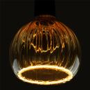 Segula LED Leuchtmittel Floating Globe 150 straight golden E27 4W 240 Lumen 2200K extra warmweiß