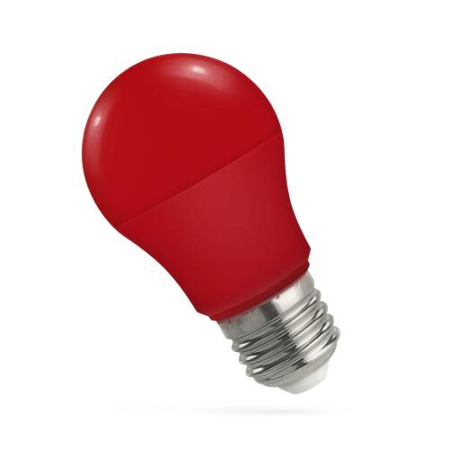 LED-Glühlampe, E27, 230V, 4,9W, 270°, rot
