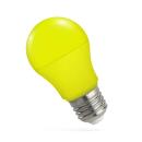 LED-Glühlampe, E27, 230V, 4,9W, 270°, gelb