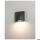 Vilua L LED Wandleuchte anthrazit IP54 warmweiß 20x20 cm