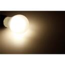 LED Filament Glühlampe McShine Filed, E27, 7,5W, 720 lm, warmweiß, dimmbar, matt