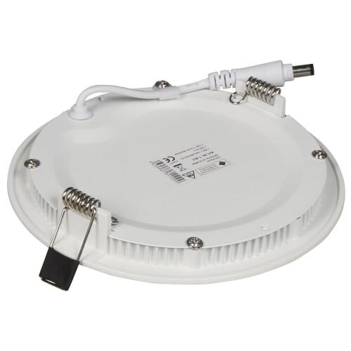 LED-Panel weiß rund McShine LP-914RW, 9W, 150mm-Ø, 530 lm, 3000K, warmweiß