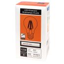 LED Filament Set McShine, 3x Glühlampe, E27, 7,5W, 800lm, warmweiß, klar, dimmbar