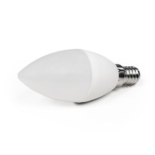 LED Kerzenlampe McShine, E14, 6W, 480lm, 160°, 4000K, neutralweiß, Ø37x98mm