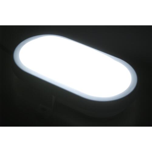 LED Feuchtraumleuchte McShine 450lm, 4000K, 6W, neutralweiß, IP65, 170x92x70mm