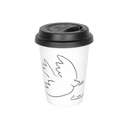 KÖNITZ Coffee to go Mug mit Deckel Picasso-La Colombe De la Paix