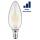 LED Filament Kerzenlampe McShine Filed, E14, 4W, 440lm, warmweiß, step-dimmbar