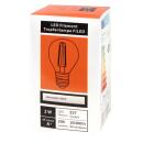 LED Filament Set McShine, 3x Tropfenlampe, E27, 2W,...