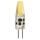 LED-Stiftsockellampe McShine Silicia COB, G4, 1,5W, 200 lm, neutralweiß