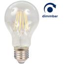 LED Filament Glühlampe McShine Filed, E27, 7,5W, 800 lm, warmweiß, dimmbar, klar