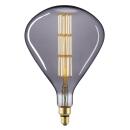 LED-Filament Lampe Giant Tear titan lila E27 8W 36,5cm...