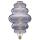 LED-Filament Lampe Giant Nest titan lila braun E27 6W 33,5cm Ø20cm dimmbar