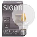 E27 LED Filament Globelampe G95 klar 7W ,2700K...