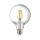 E27 LED Filament Globelampe G95 klar 7W ,2700K warmweiß dimmbar 806 Lumen