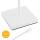 Nuindie LED Akku Tischleuchte Außentischleuchte IP54 weiß eckig Flex-Mood 2700/2200K