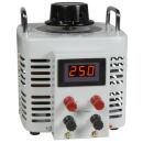 Ringkern-Stelltrafo McPower V-8000 LED, 0-250 V, 8 A,...