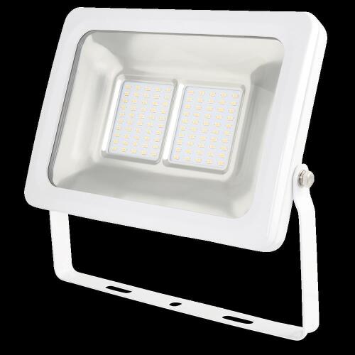 DOTLUX LED-Strahler FLOORslim 50W 3000K Anschlusskabel weiß