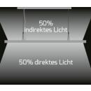 DOTLUX LED-Pendelleuchte STUDIOfree 60W 4000K dimmbar silbergrau