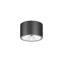DOTLUX LED Leuchte CIRCLEugr-top 25W schwarz rund 20,9cm 3000/4000/5700K COLORselect