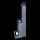 DOTLUX LED-Pollerleuchte Stehleuchte WAY 55cm 7,5/15W 4000K grau