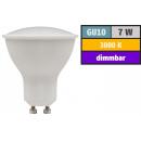 LED-Strahler McShine PV-70-dim GU10, 7W, 520lm, 110°, 3000K, warmweiß, dimmbar