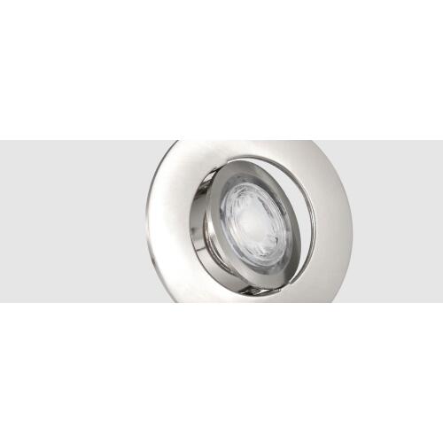LEDxOn LED-Deckeneinbaustrahler Bluetooth 40° 2700K-4000K 8W 535lm weiß
