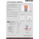 DOTLUX LED Strassenlampe RETROFITastrodim E27 2900lm 18 Watt warmweiß 135 SMD 2835 LEDs einseitig abstrahlend 270°