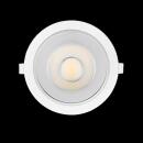 DOTLUX LED-Downlight CIRCLEugr-eco 15W 3000/4000/5700K COLORselect weiß rund
