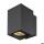 Enola Square M single LED Wandleuchte anthrazit CCT 3000/4000K Lichtfarbe einstellbar IP65