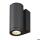 Enola Round S single LED Wandleuchte anthrazit CCT 3000/4000K Lichtfarbe einstellbar IP65