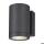 Enola Round M single LED Wandleuchte anthrazit CCT 3000/4000K Lichtfarbe einstellbar IP65