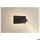 Somnila Spot LED Wandleuchte Leseleuchte 3000K schwarz Version links inkl. USB Anschluss