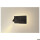 Somnila Spot LED Wandleuchte Leseleuchte 3000K schwarz Version rechts inkl. USB Anschluss