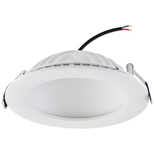 LED Downlight Einbauleuchte weiß rund 14,6cm 14W dimmbar IP20 3000K warmweiß