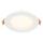 LED Einbaupanel weiß rund dimmbar IP20 12cm 9W 2700K warmweiß neutralweiß