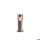 Lisenne Pole 40 Stehleuchte IP54 aus Basaltsein Schirm Rauchglas