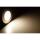 LED Wand- und Deckeneinbauleuchte silber gebürstet rund Treppenlicht LEBL-32 2W 150lm 3000K 230V warmweiß
