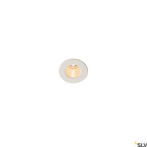 Horn Mini LED Deckeneinbauleuchte rund Ø4,5 cm weiß 3000K, 12°