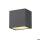 Sitra Cube LED Wandleuchte anthrazit Up/Down IP44 eckig