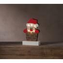 Weihnachtsleuchter, FREDDY, 6 warmweiße LEDs Schornstein
