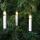 Weihnachtsbaumkette, 25 x E10/14V/3W klar/weiß grünes Kabel