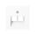 Zentralplatte, UAE, 2-fach, JUNG® Serie für 2-fach-UAE-Steckdose, SERIE AS, alpinweiß glänzend