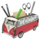 VW T1 Bus als Stiftebox in rot
