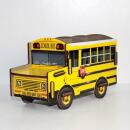 Stiftebox Schulbus gelb Schoolbus aus Holz