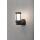 Konstsmide Wandleuchte Siena schwarz Aluminium Glas Opal IP44 7513-752